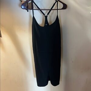 Black active romper